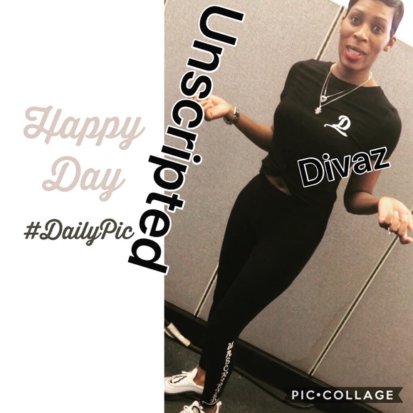 95%cotton-5% spandex Leggings & cotton sweatshirt - Picture 2 of 3